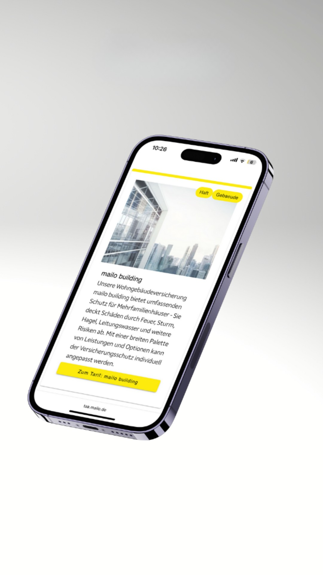 mailo AG website preview